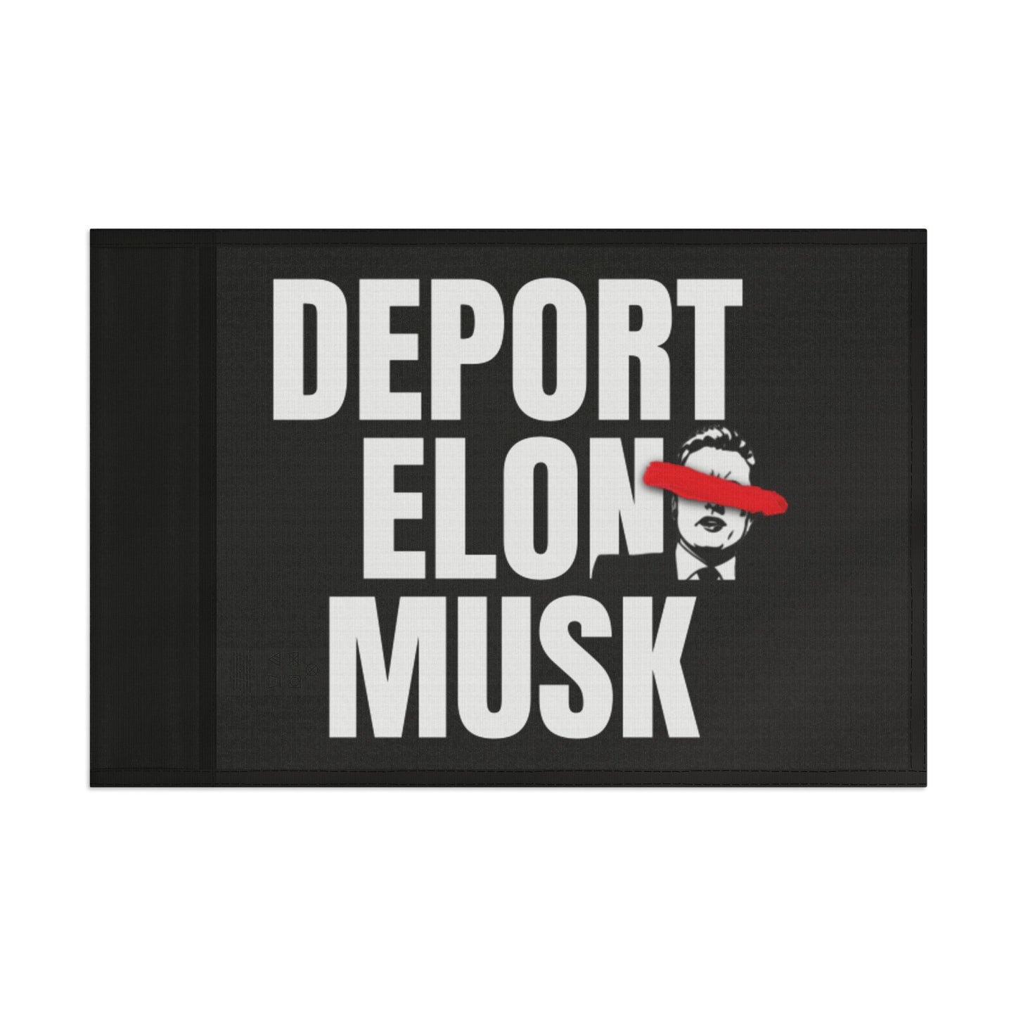 Deport Elon Musk Flag Tapestry