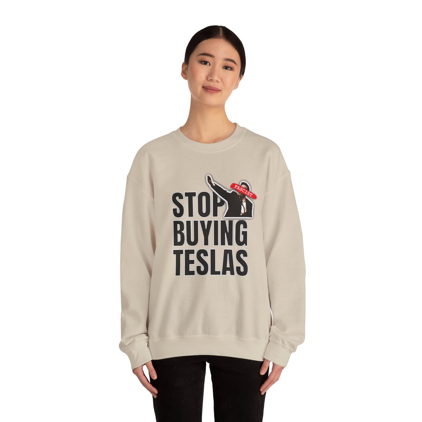 Stop Buying Teslas Sweatshir