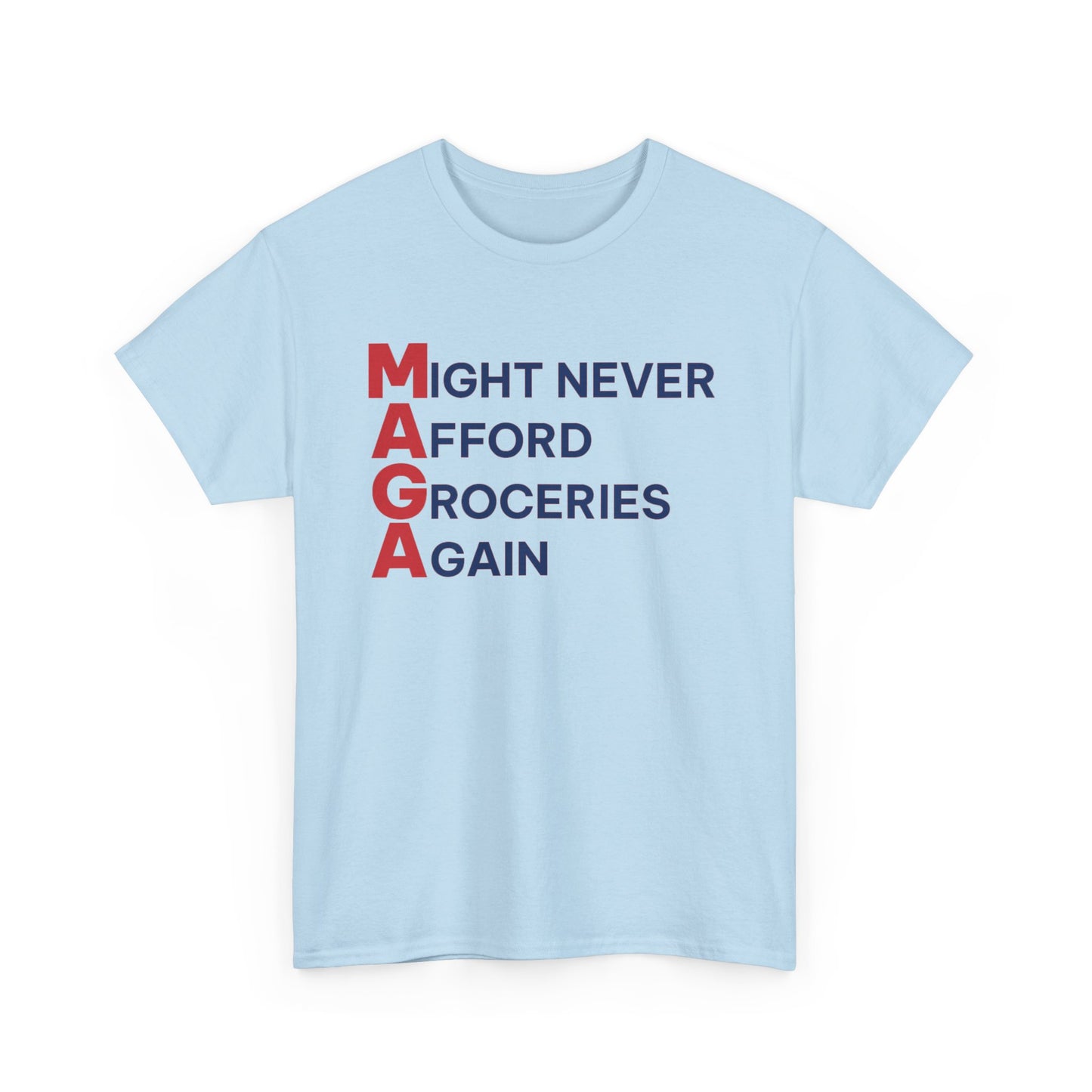 Anti-MAGA Groceries Trump T-Shirt