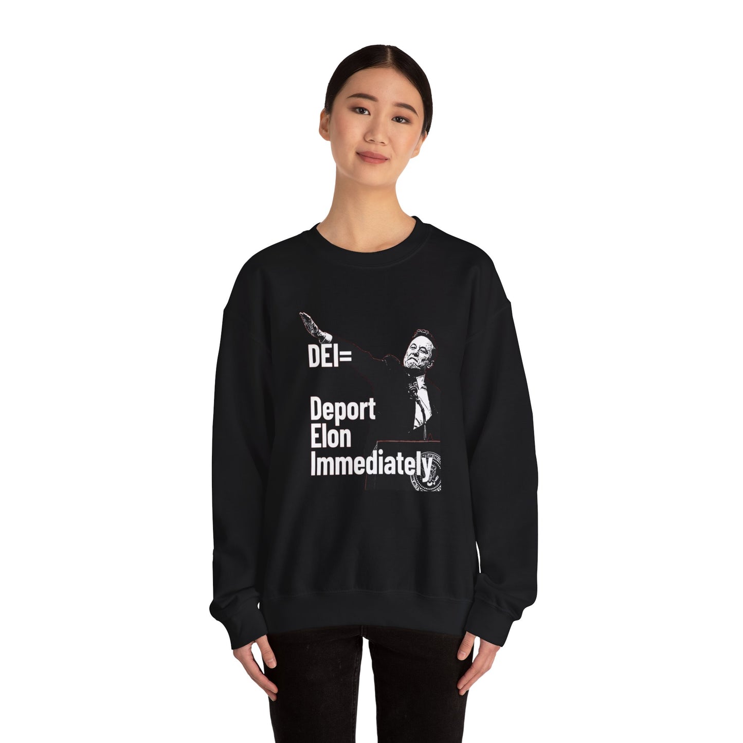 DEI Anti Elon Musk Sweatshirt