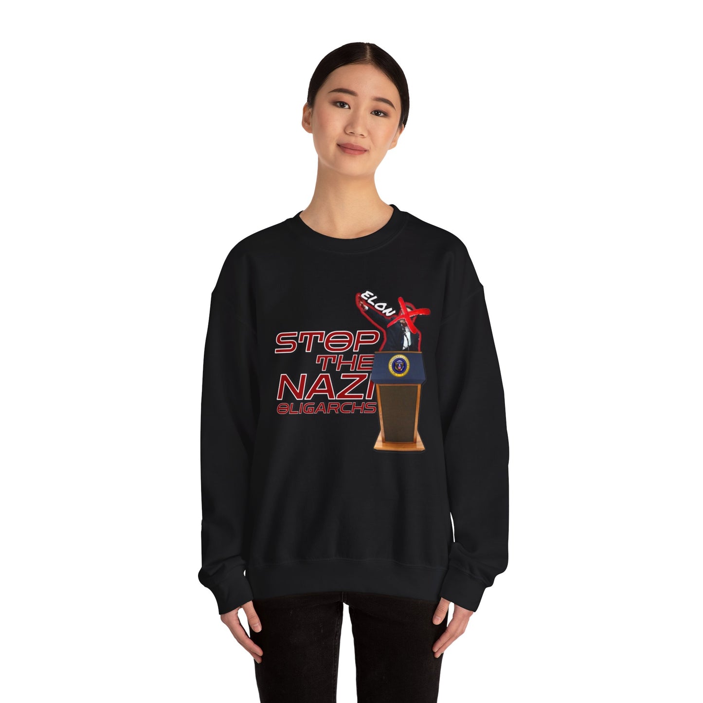 Anti-Nazi Elon Musk Sweatshirt