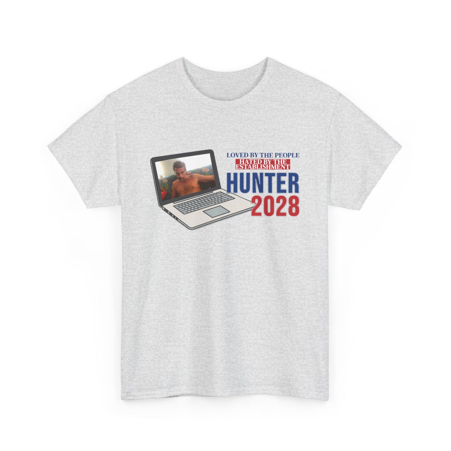 Hunter Biden President 2028 Funny Unisex Cotton Tee