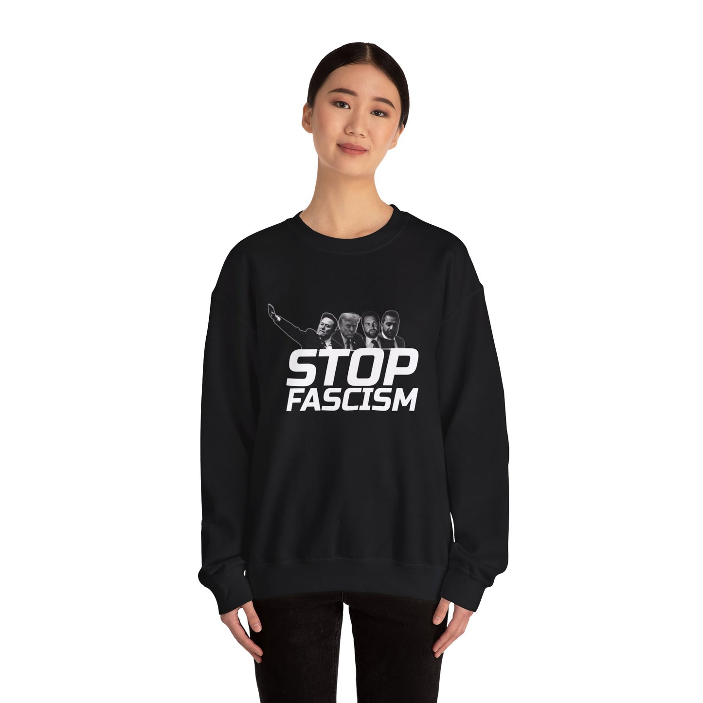 Anti-Fascist Trump Musk Sweatshirt