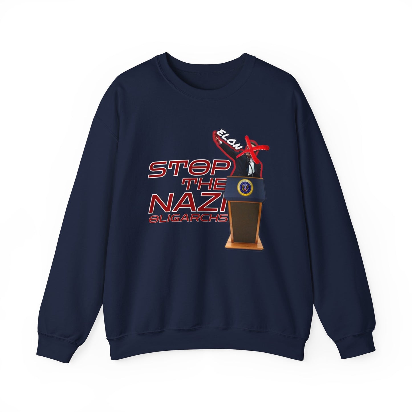 Anti-Nazi Elon Musk Sweatshirt