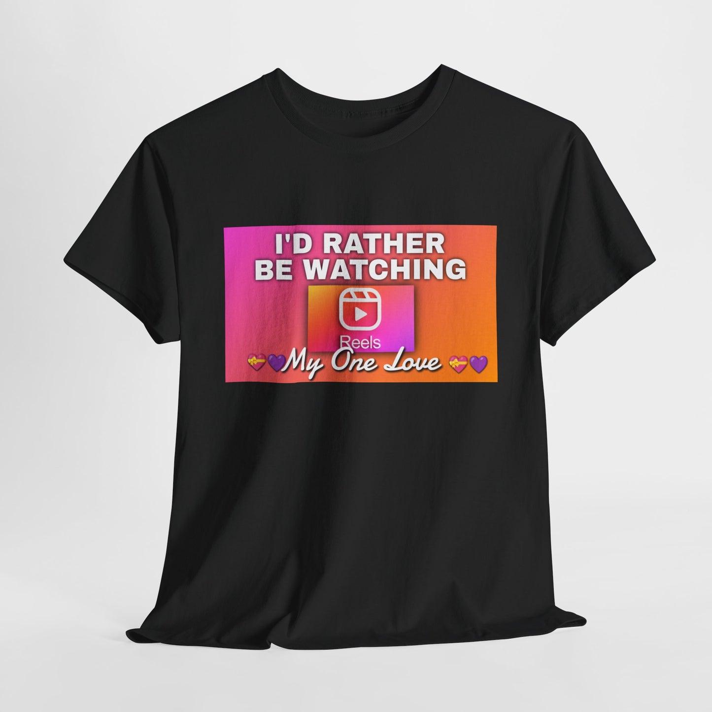 Instagram Reels Funny Unisex Cotton Tee Shirt Meme