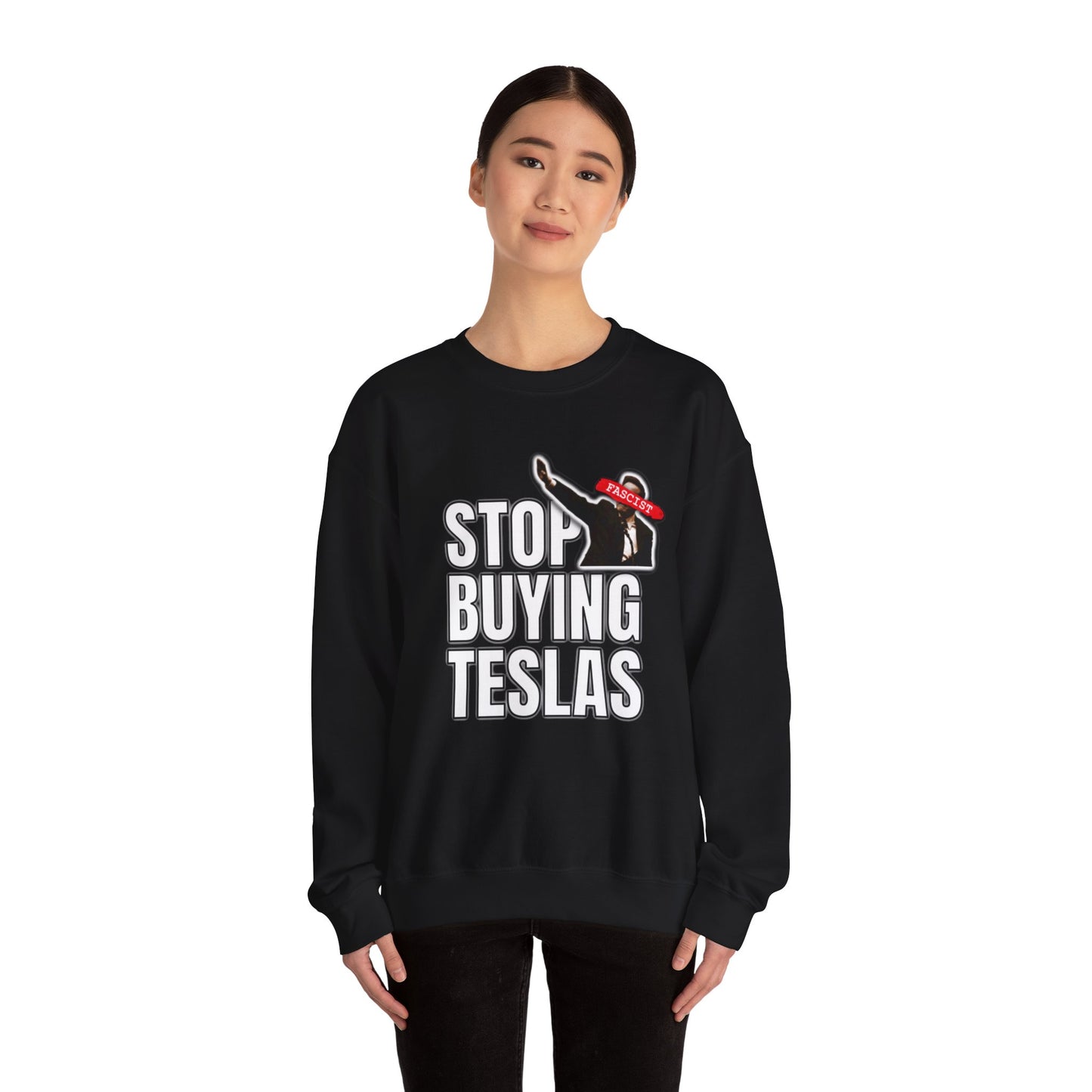 Stop Buying Teslas Sweatshir