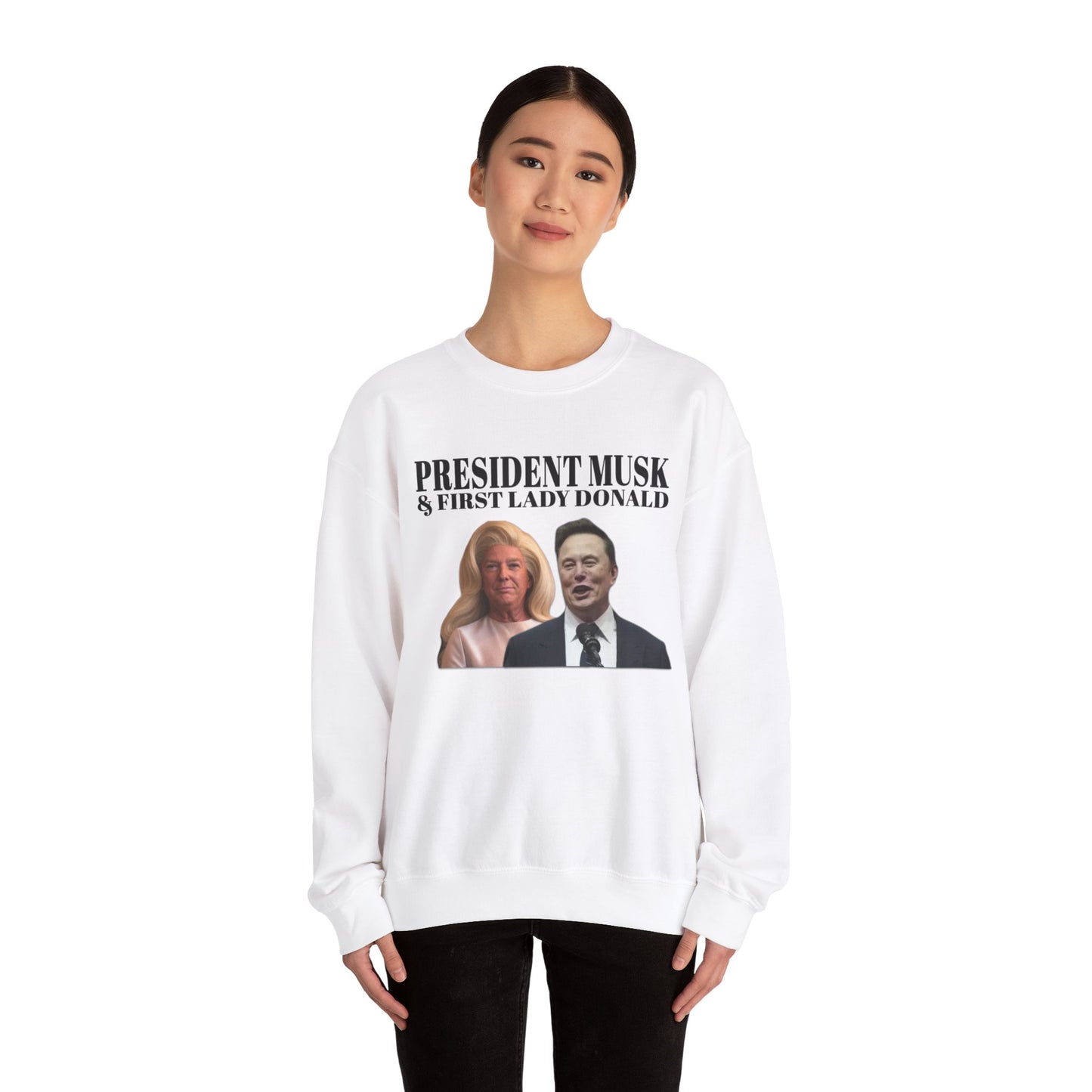 President Musk & First Lady Trump Sweatshirt