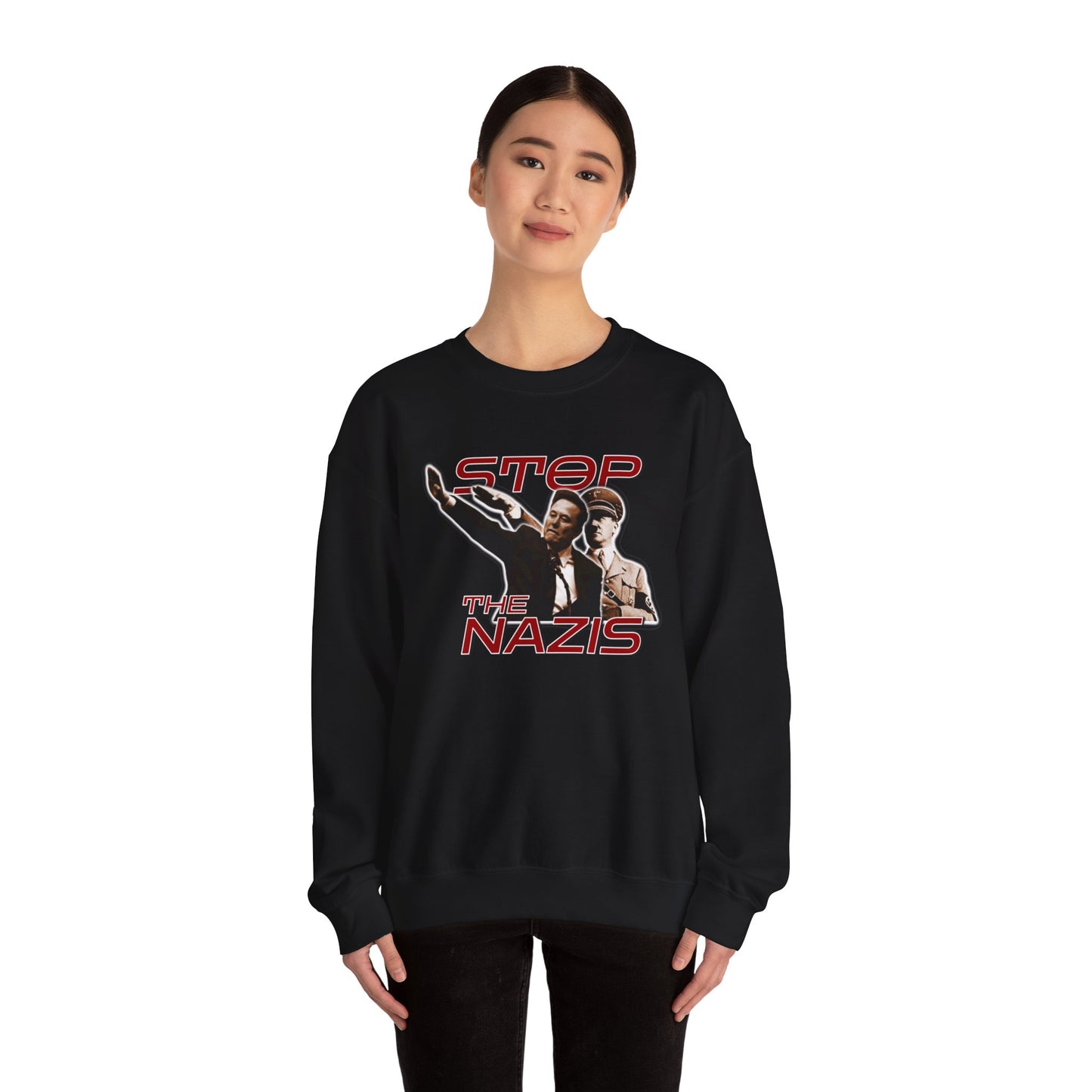 Anti-Nazi Elon Musk Sweatshirt