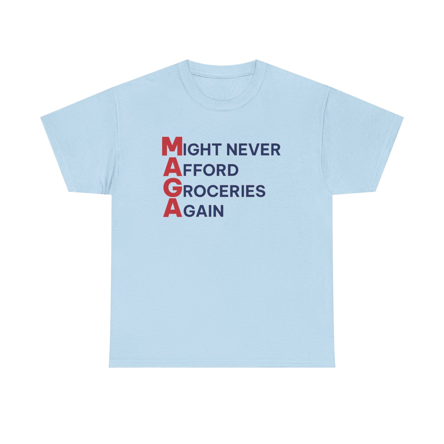 Anti-MAGA Groceries Trump T-Shirt