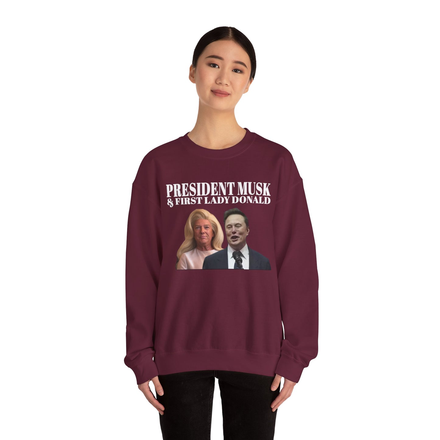 President Musk & First Lady Trump Sweatshirt