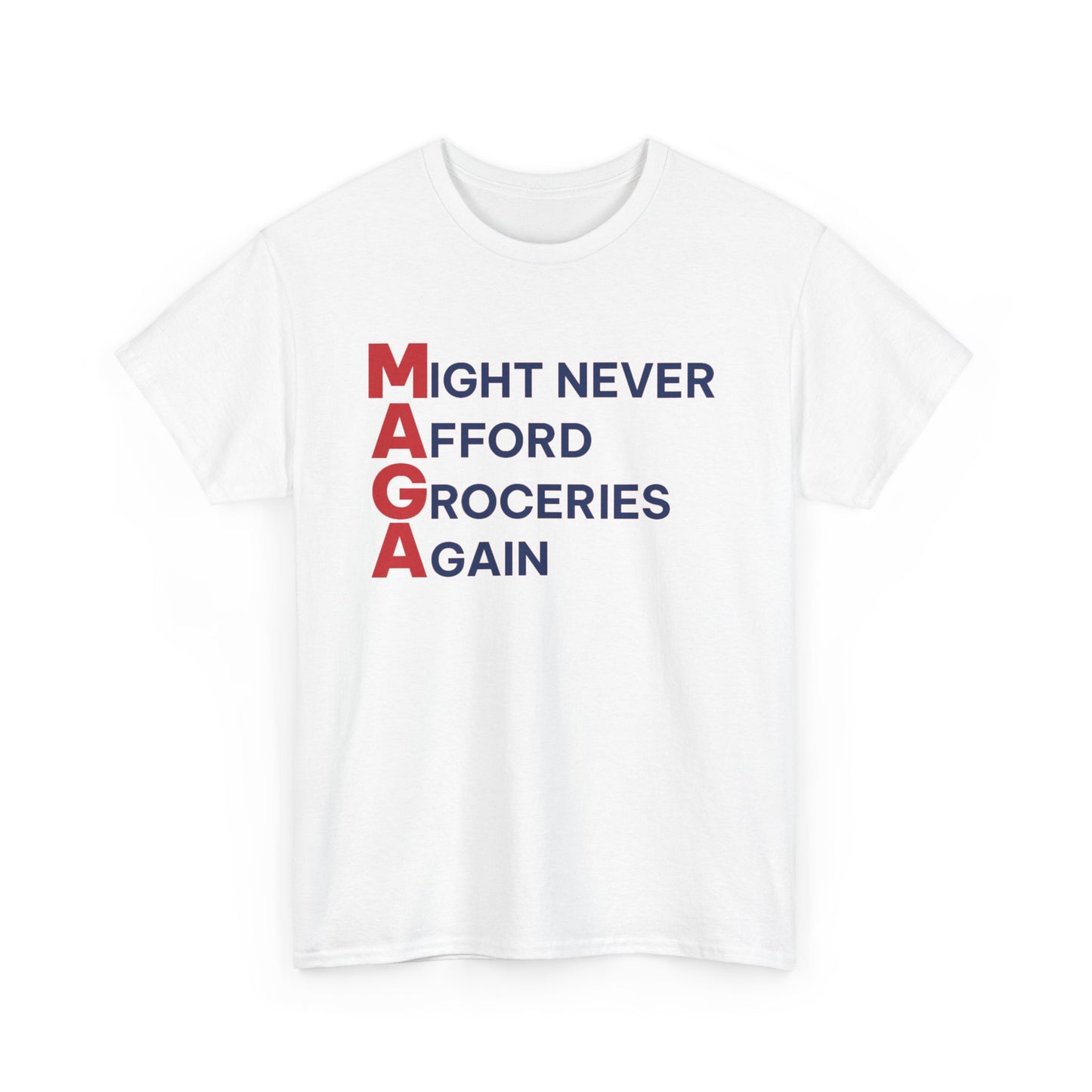 Anti-MAGA Groceries Trump T-Shirt