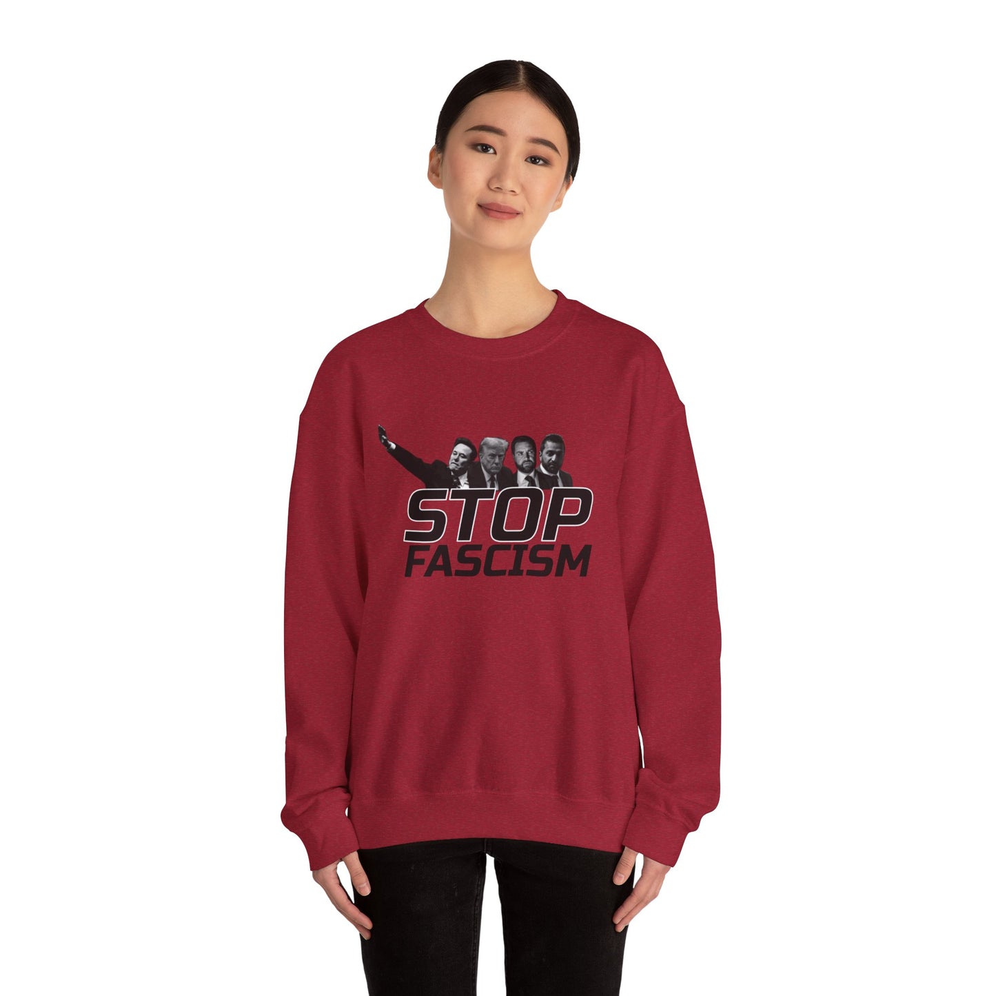 Anti-Fascist Trump Musk Sweatshirt