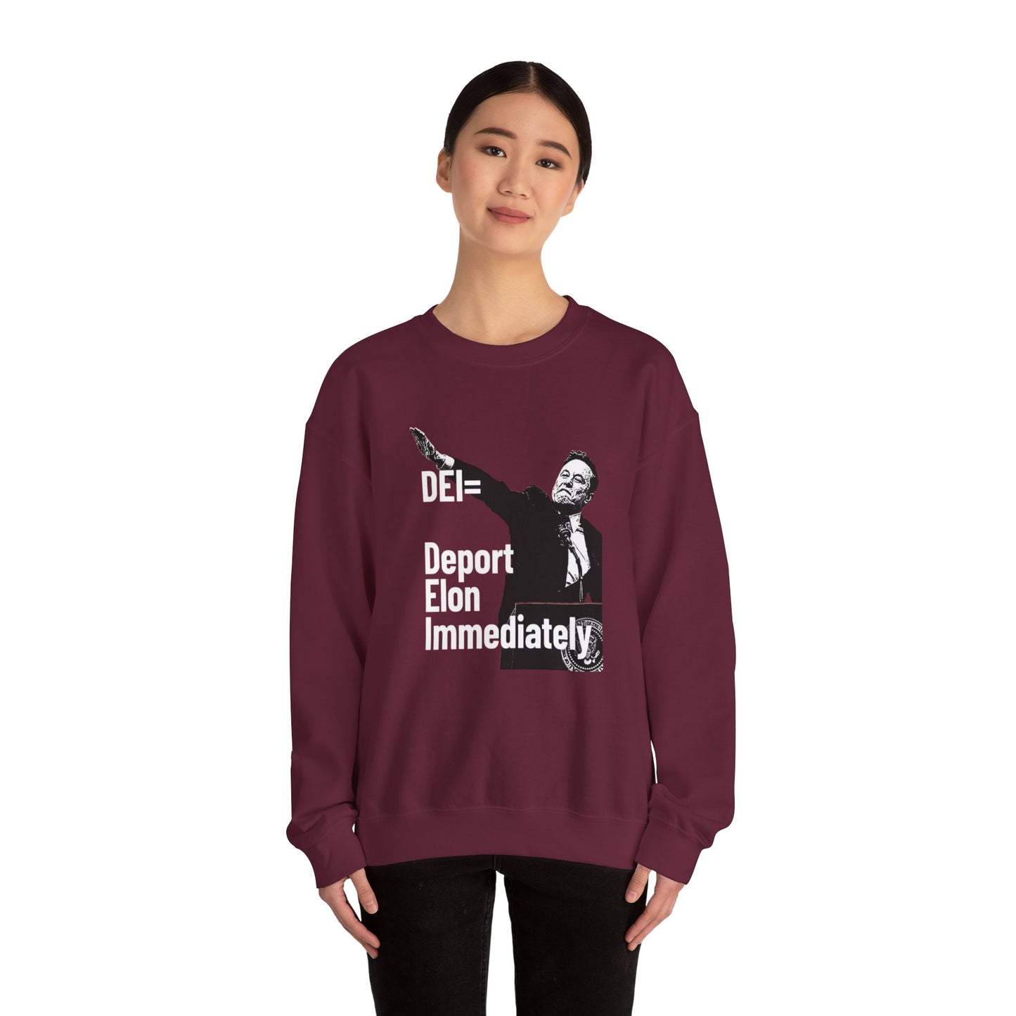 DEI Anti Elon Musk Sweatshirt