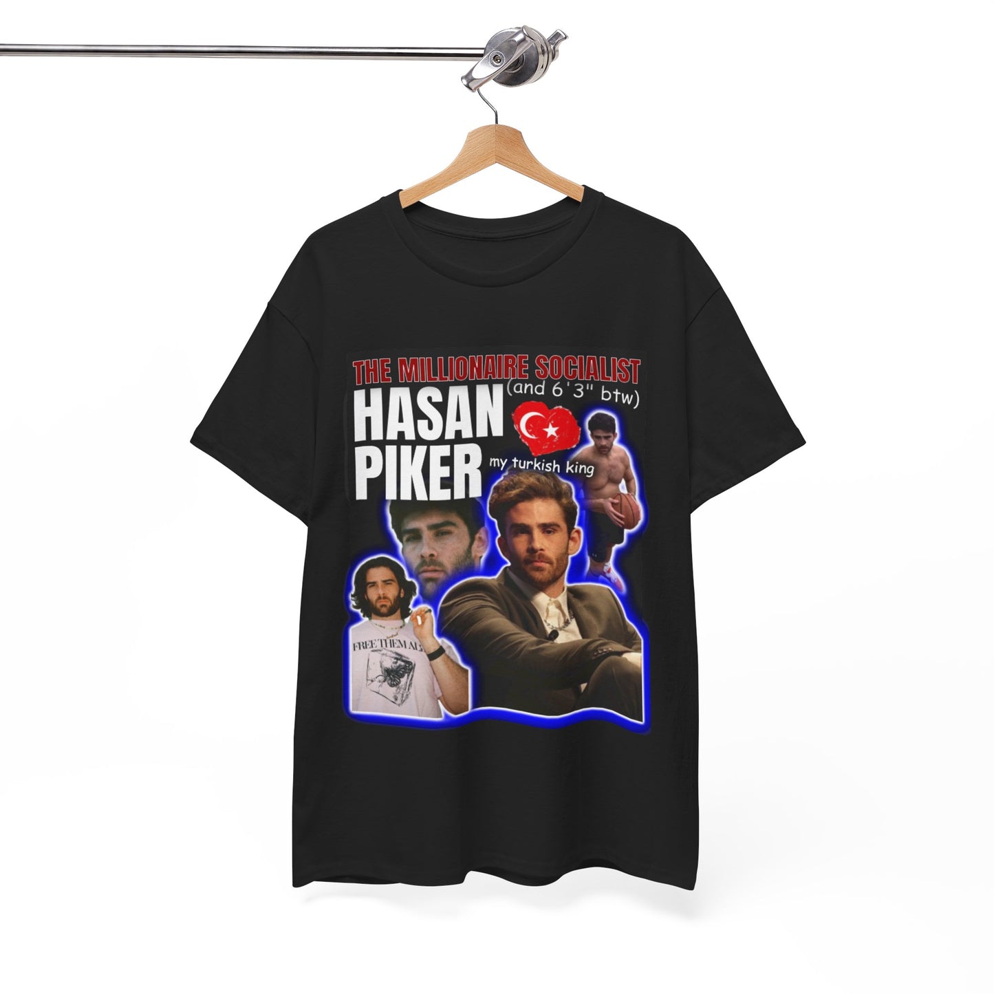 Hasan Piker T-Shirt Political Socialist Streamer Political