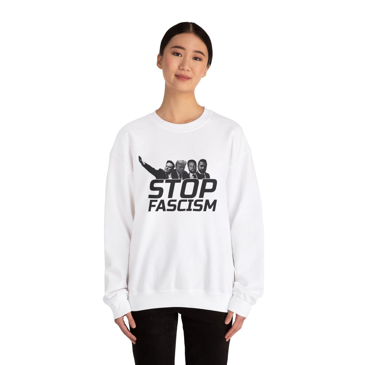 Anti-Fascist Trump Musk Sweatshirt