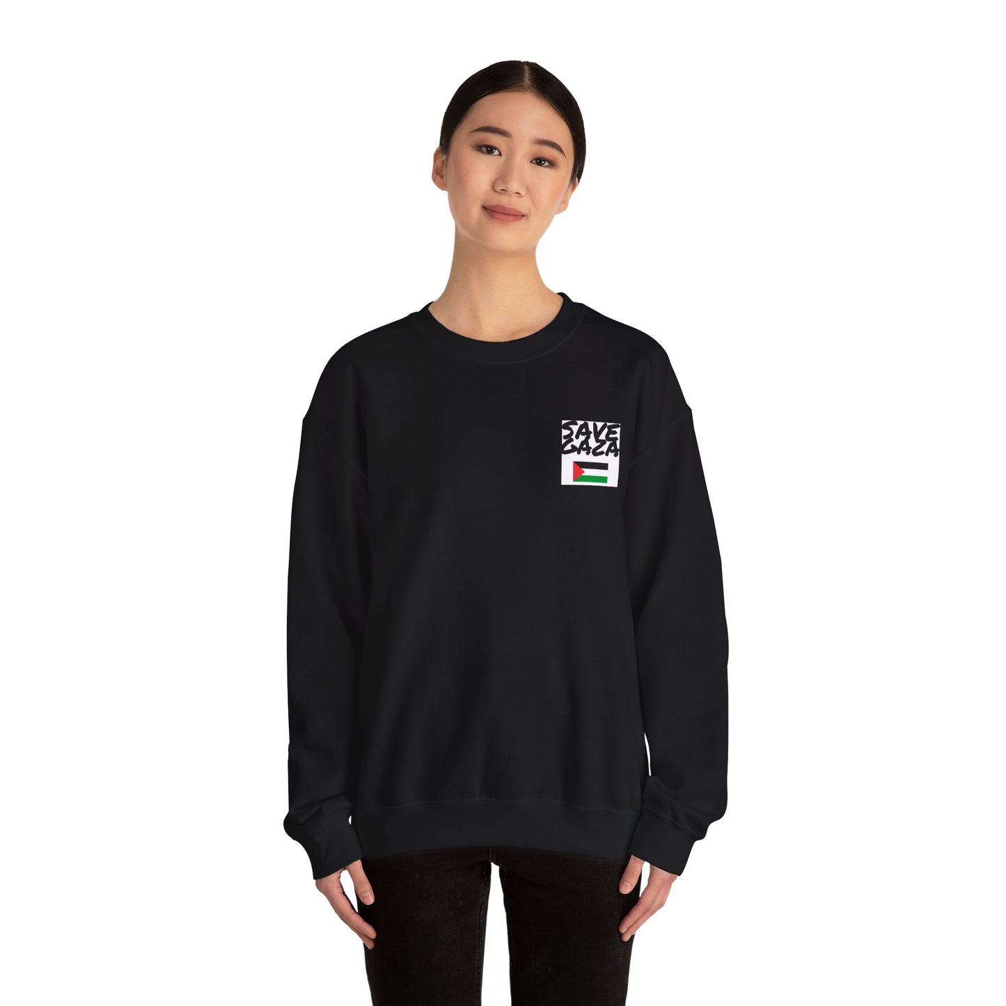 Gaza Palestine Creasefire Sweatshirt Crewneck