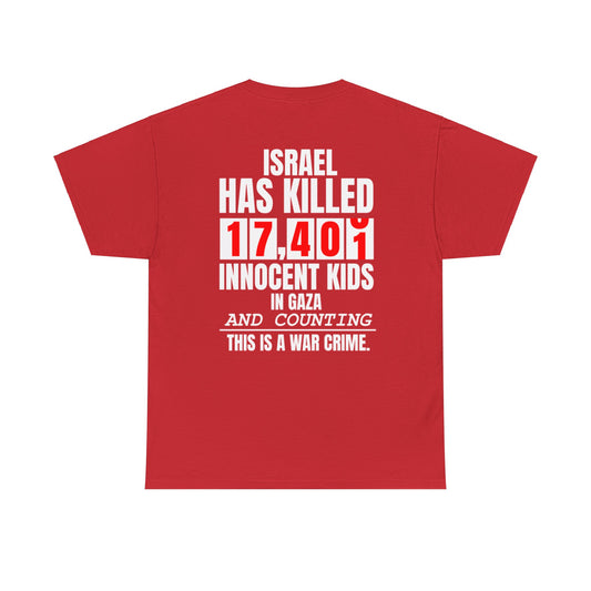 Gaza Genocide Anti-Israel Peace Unisex T-Shirt