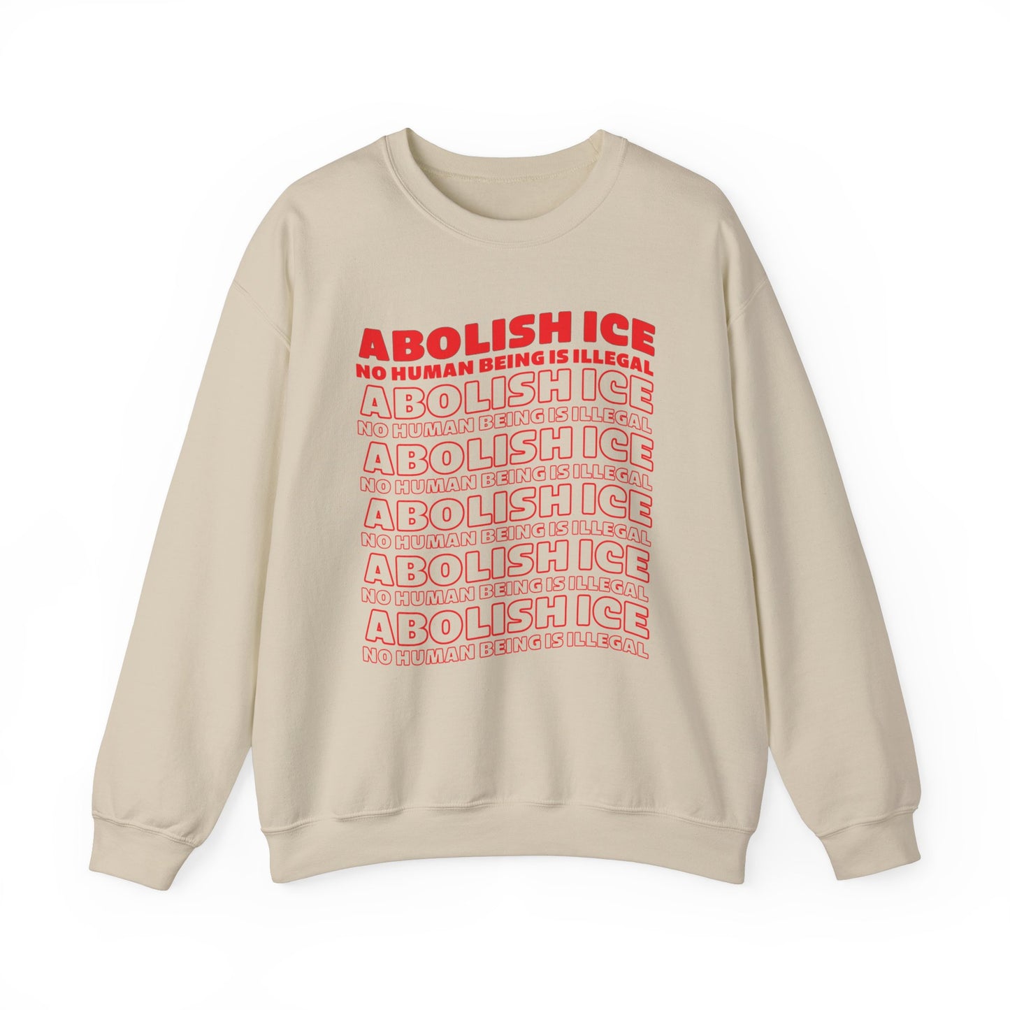 Abolish ICE Sweatshirt Crewneck