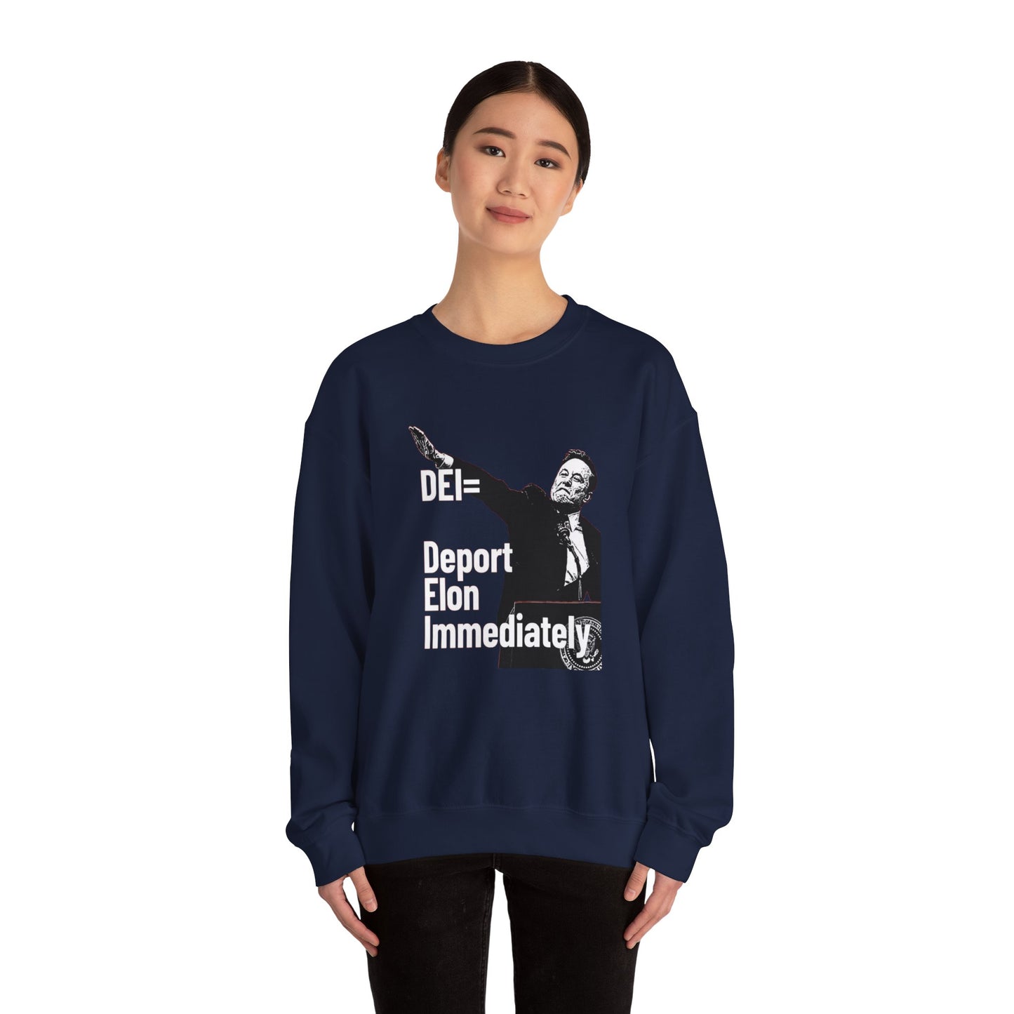 DEI Anti Elon Musk Sweatshirt