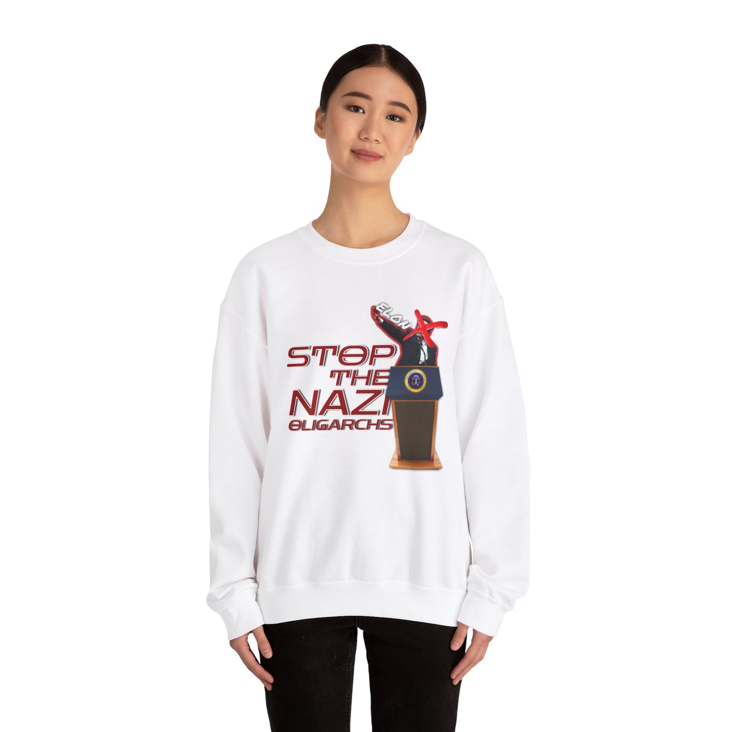 Anti-Nazi Elon Musk Sweatshirt