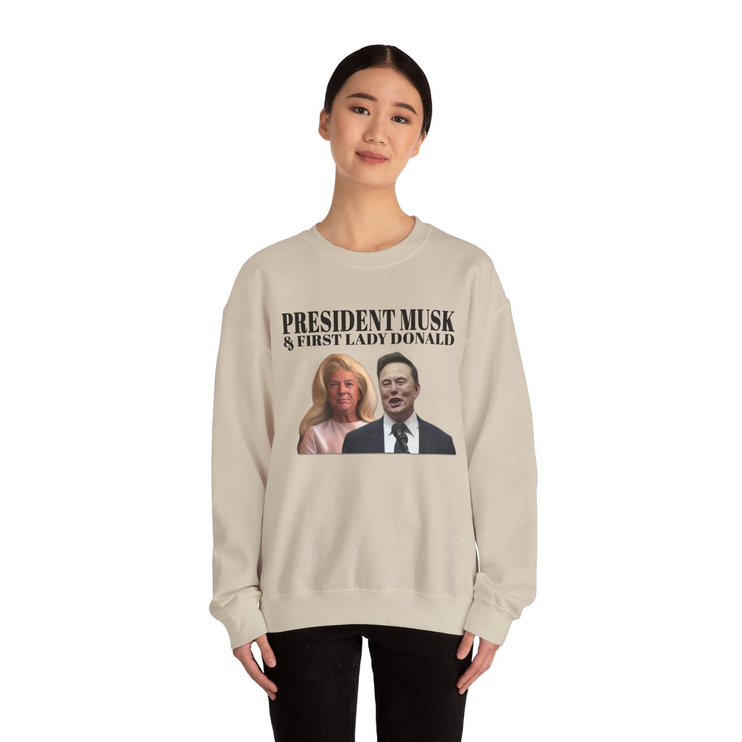 President Musk & First Lady Trump Sweatshirt