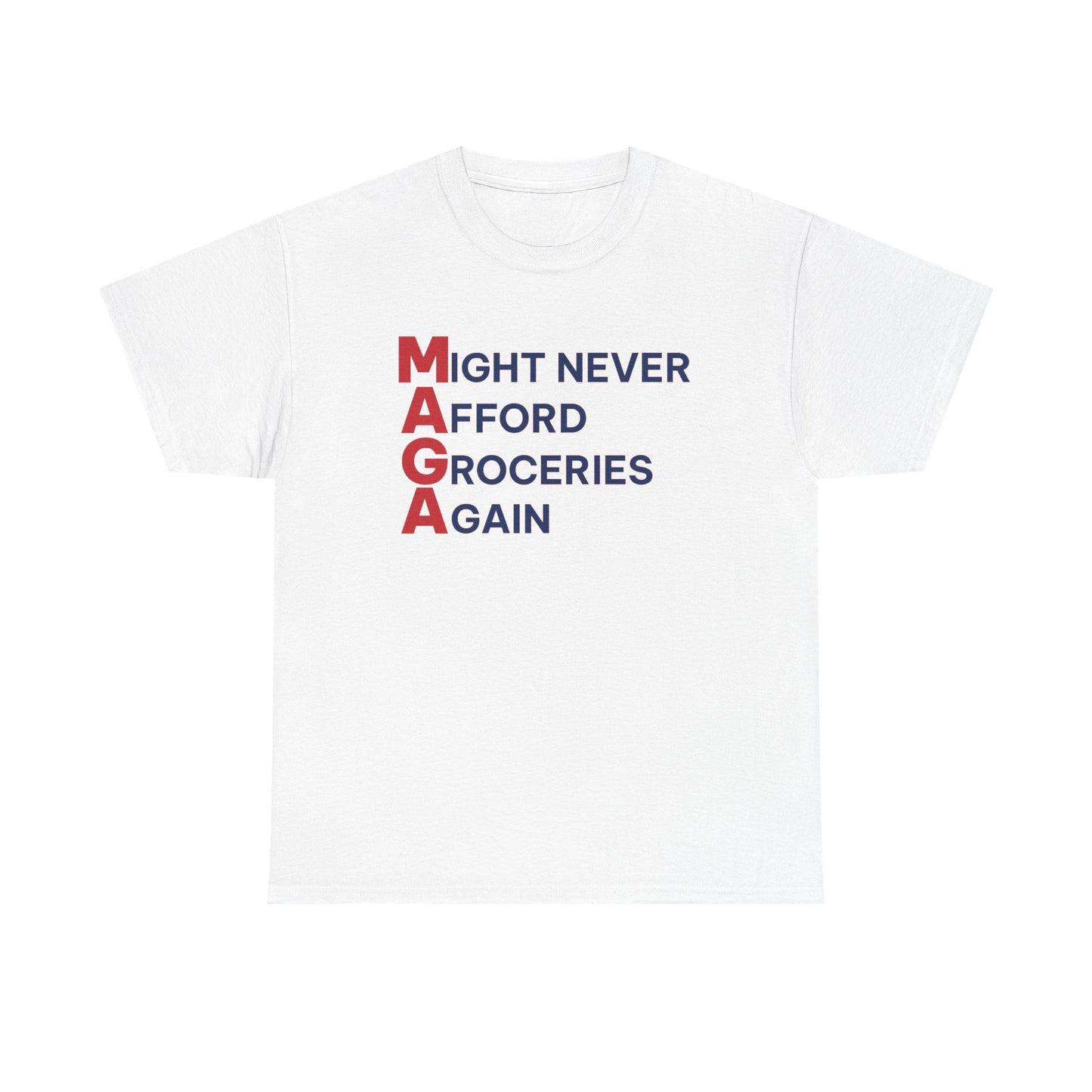 Anti-MAGA Groceries Trump T-Shirt