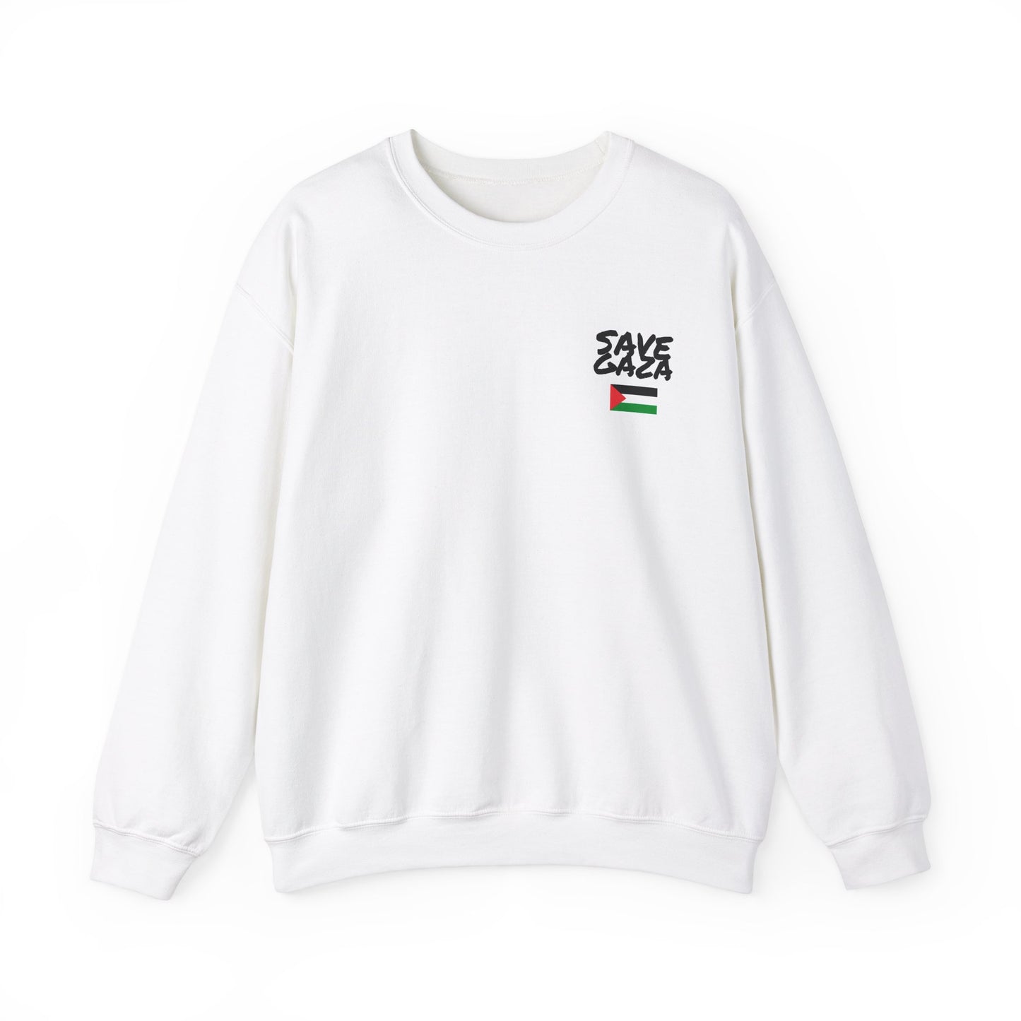 Gaza Palestine Creasefire Sweatshirt Crewneck