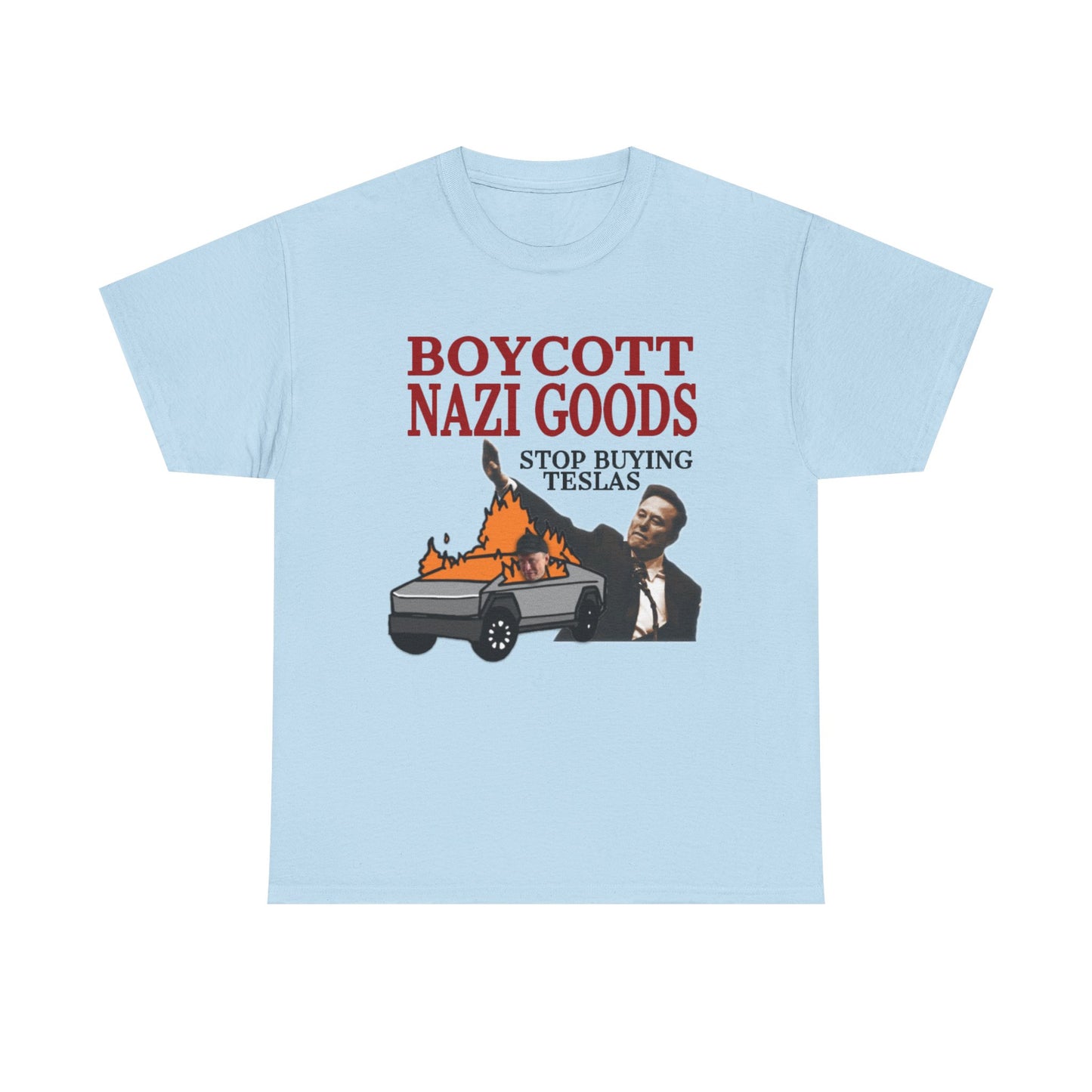 Boycott Tesla Anti Elon Musk T-Shirt