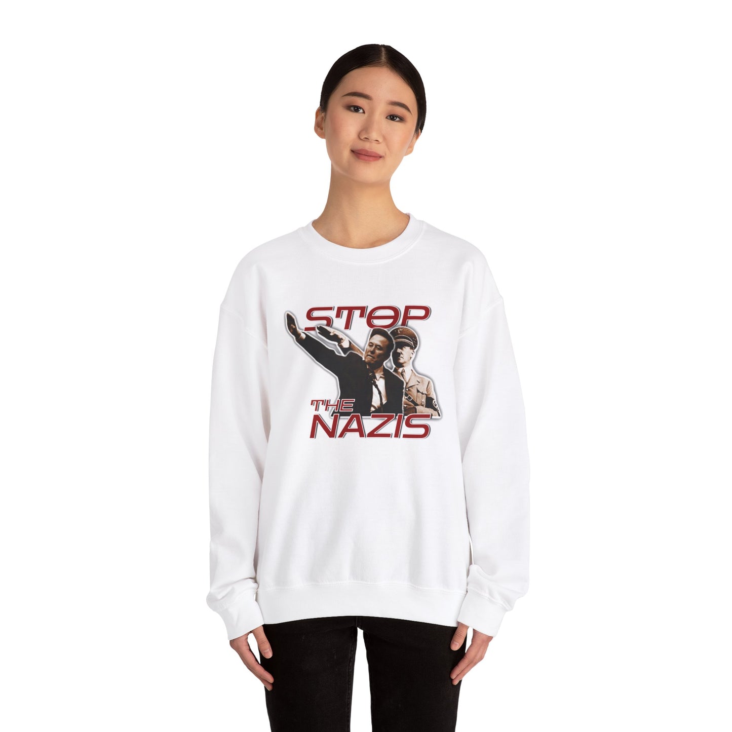 Anti-Nazi Elon Musk Sweatshirt