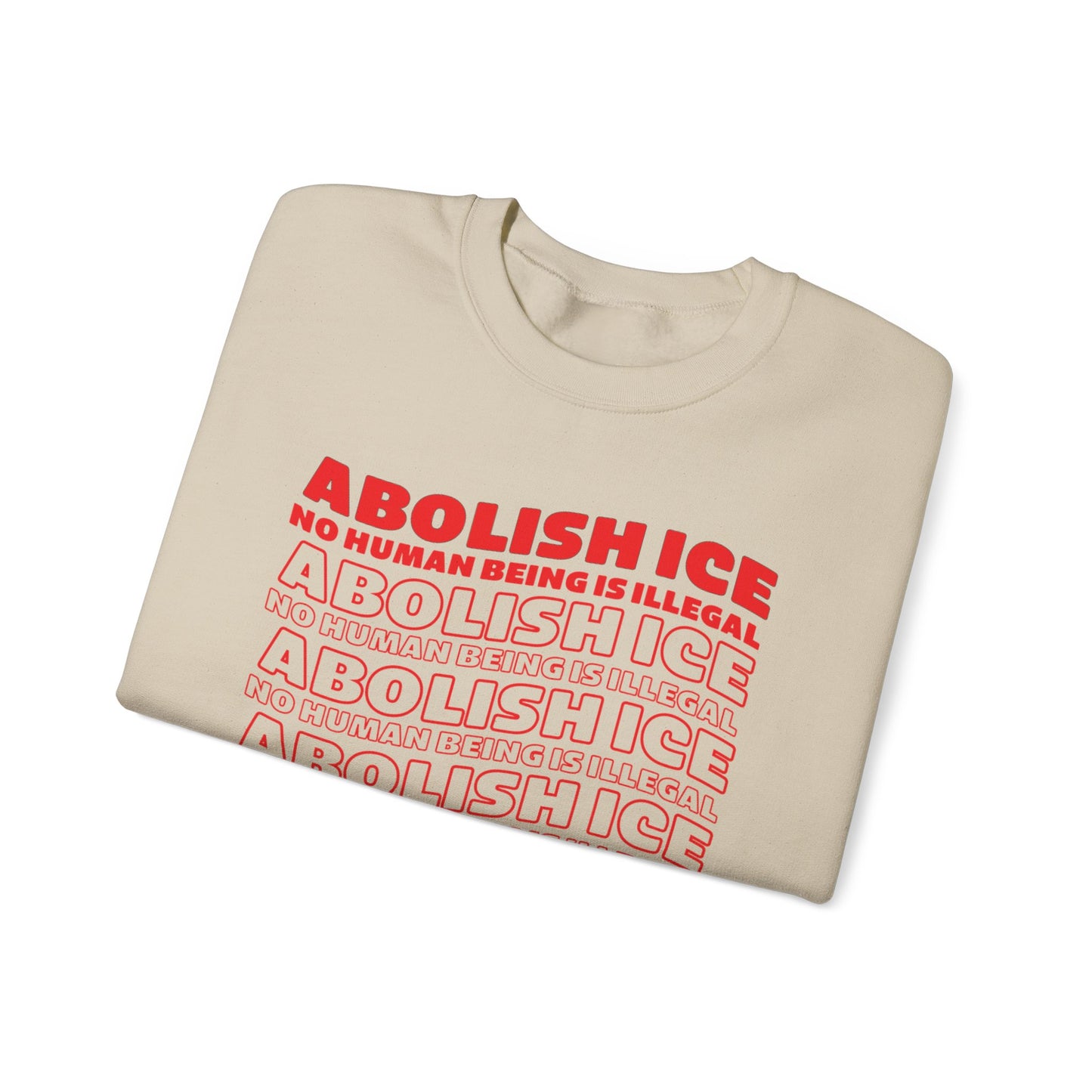 Abolish ICE Sweatshirt Crewneck