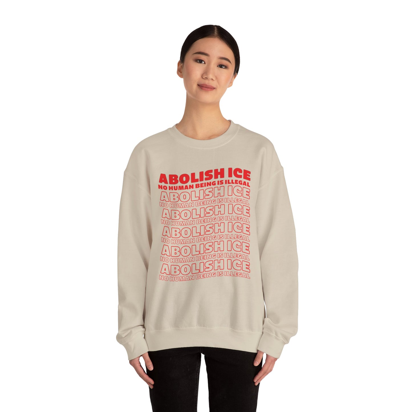 Abolish ICE Sweatshirt Crewneck