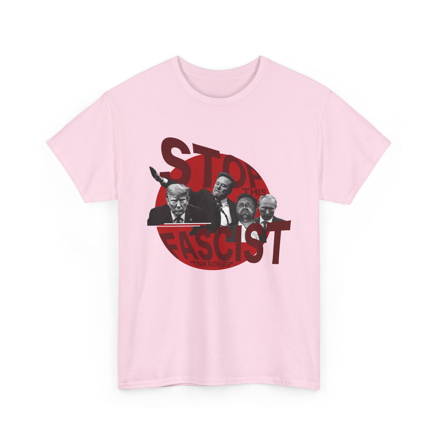 Stop Fascism Anti-Trump Anti-Elon T-Shirt