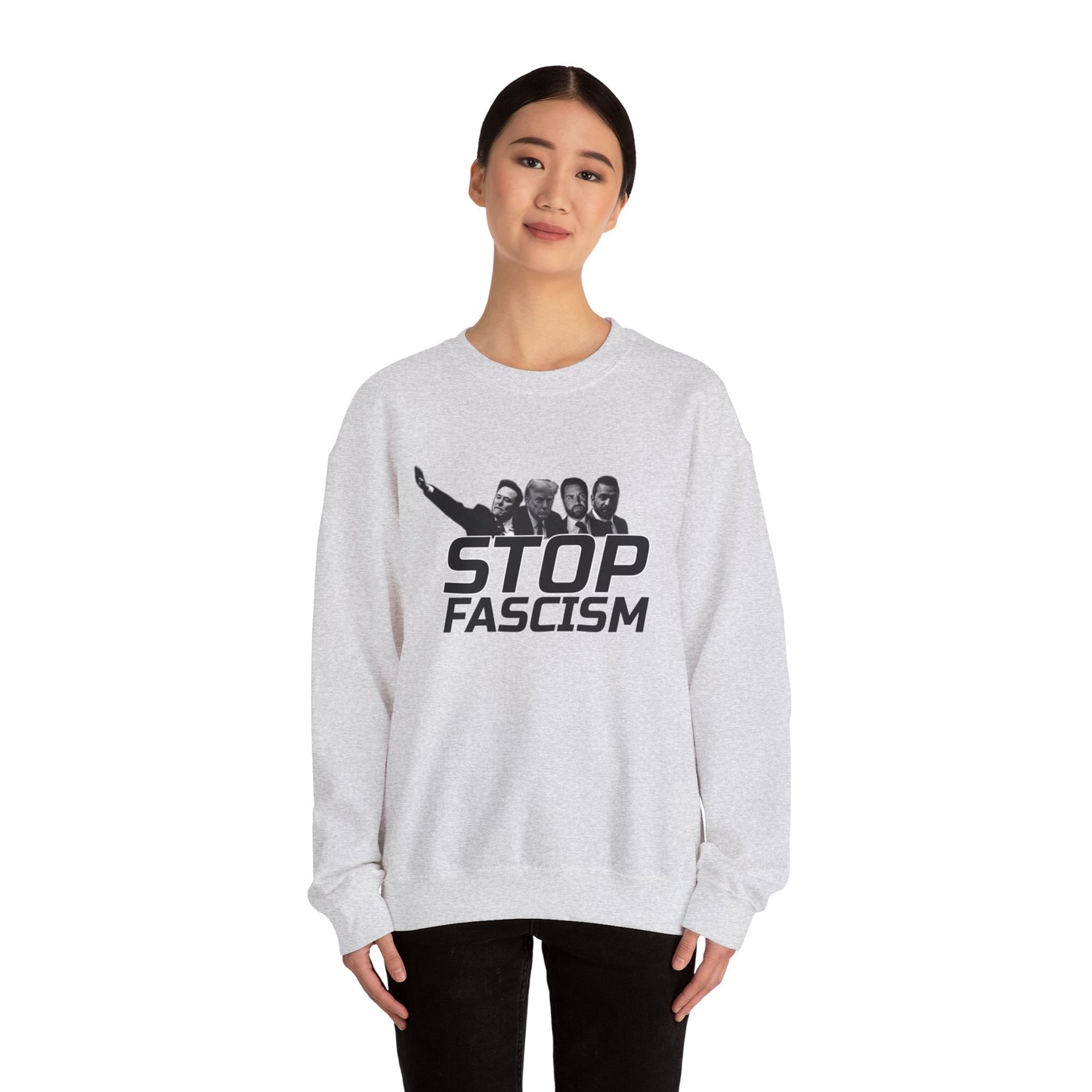 Anti-Fascist Trump Musk Sweatshirt