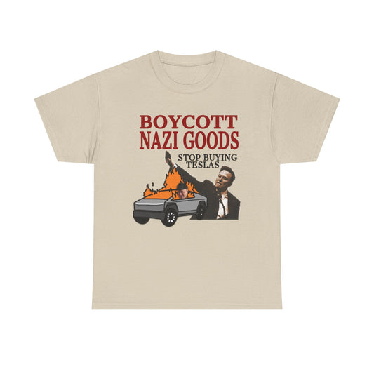 Boycott Tesla Anti Elon Musk T-Shirt